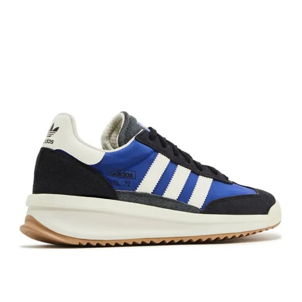 Adidas SL 72 RTN Shoes IH5560 Royal Blue/Off White/Black Unisex 8 Men 9 Women - Picture 3 of 8